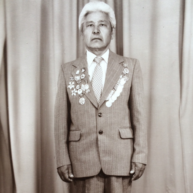 Фото ветерана: Бекмухамбетов Ахметжан Бекмухамбетович