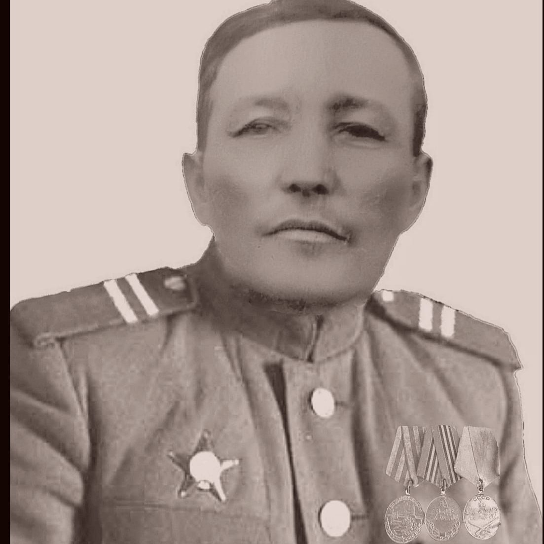 Фото ветерана: Кускен Смагулов